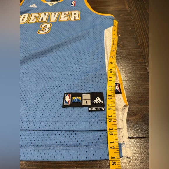 Vintage Denver Nuggets Allen Iverson NBA Basketball Jersey - Picture 8 of 8